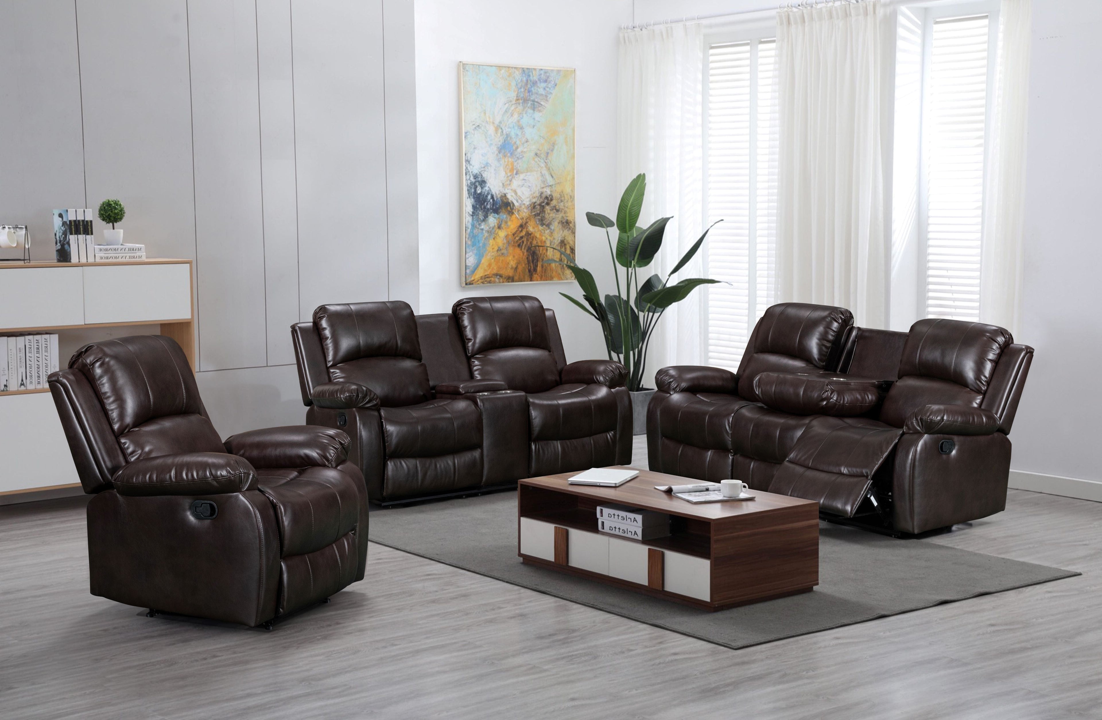 BroDeals Lounge Suite Monarch Recliner Lounge Suite - 3+2+1