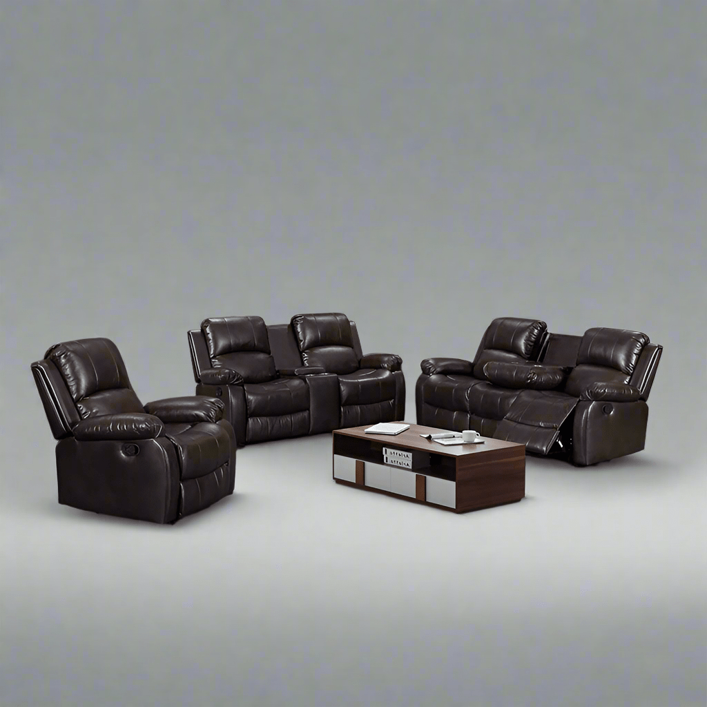 BroDeals Lounge Suite Monarch Recliner Lounge Suite - 3+2+1
