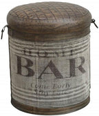 BroDeals Ottoman Leather Ottoman/Stool