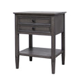 BroDeals Side Table Cando Deep Drawer Bedside Table