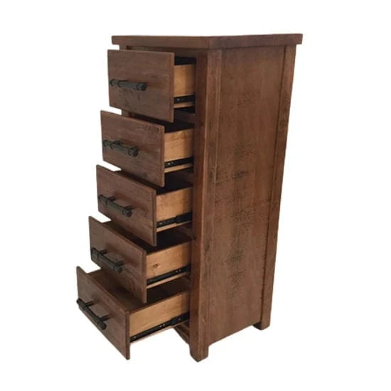 BroDeals Slimboy Woodgate 5 Drawer Slimboy