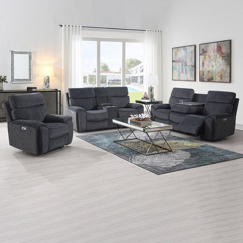 BroDeals sofa Ashleigh Electric Recliner 3 Seater with Console