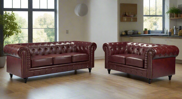 BroDeals sofa Boston Chesterfield 3 Seater Sofa