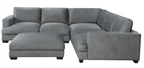 BroDeals sofa Citalia Corner Sofa with Ottoman