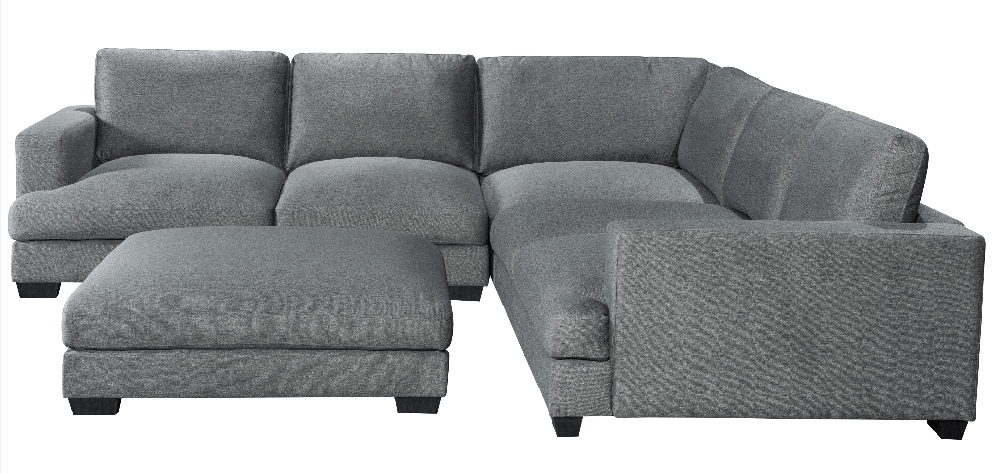BroDeals sofa Citalia Corner Sofa with Ottoman