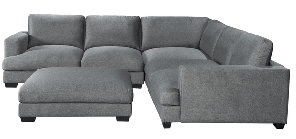 BroDeals sofa Citalia Corner Sofa with Ottoman