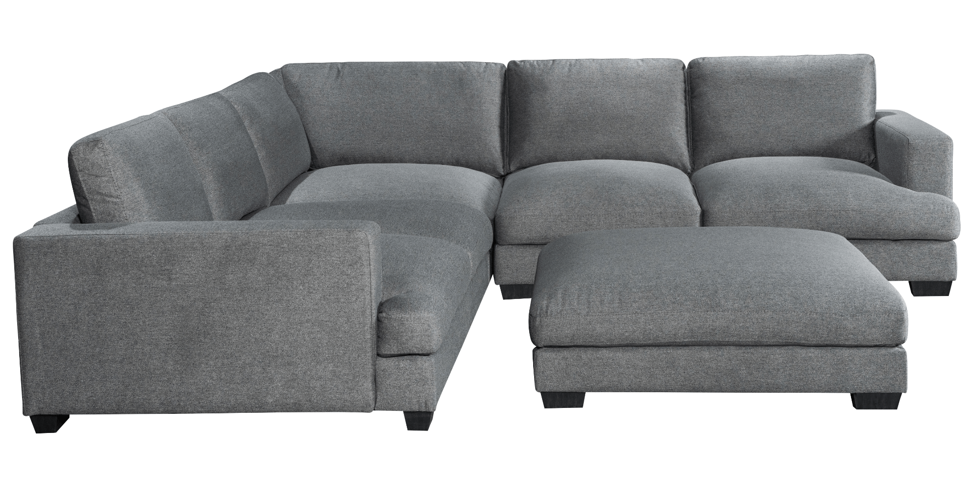 BroDeals sofa Citalia Corner Sofa with Ottoman
