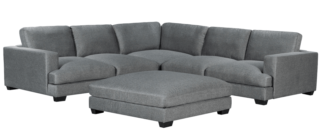 BroDeals sofa Citalia Corner Sofa with Ottoman