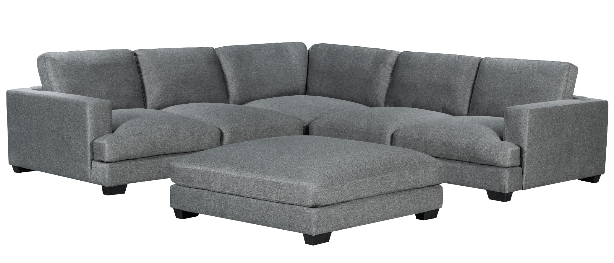 BroDeals sofa Citalia Corner Sofa with Ottoman