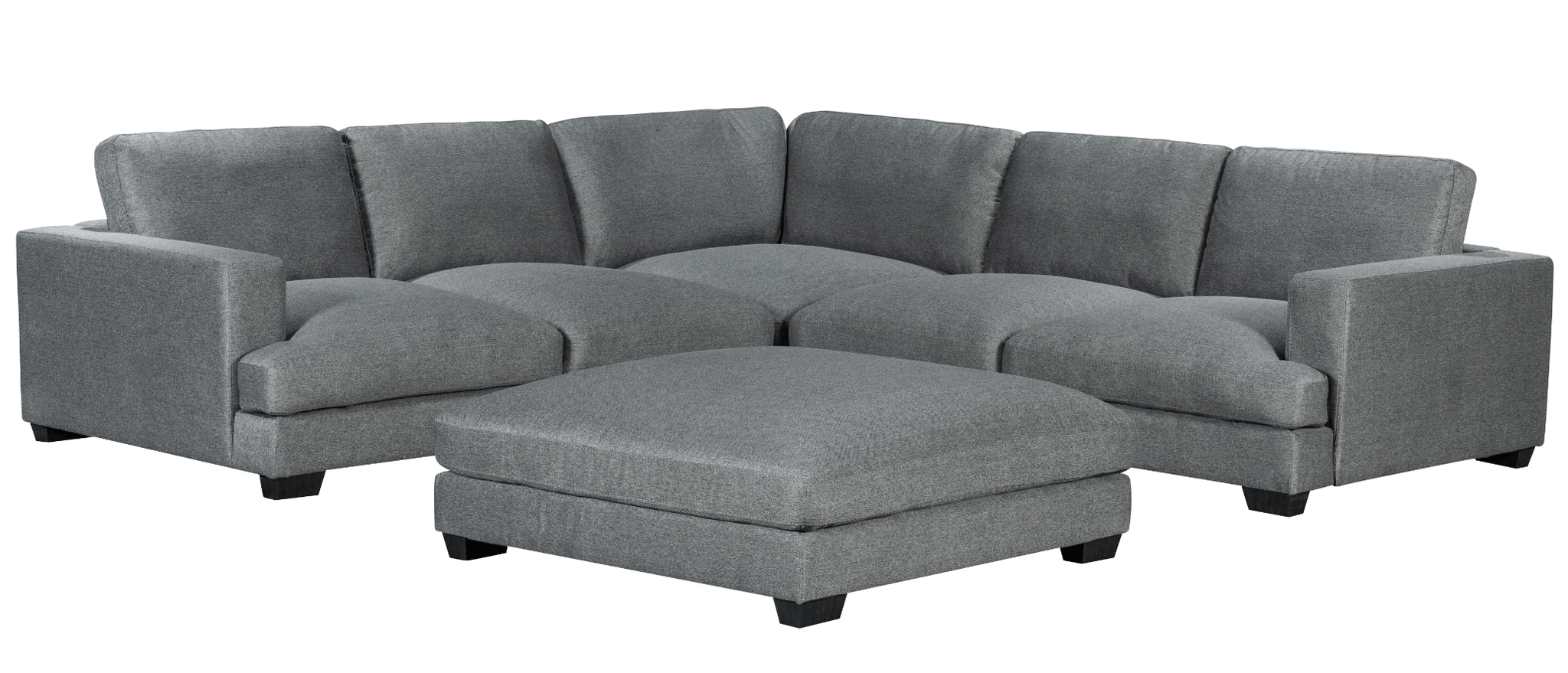 BroDeals sofa Citalia Corner Sofa with Ottoman