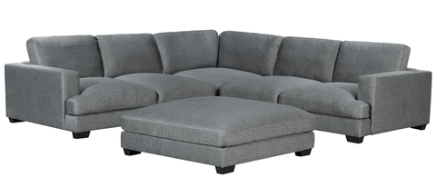 BroDeals sofa Citalia Corner Sofa with Ottoman