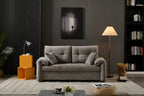 BroDeals Sofabed Rome 2 Seater Roll Out Sofa bed - Silver