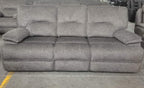 BroDeals Sofas 3 Seat Recliner with Console Maryland Manual Recliner Sofa