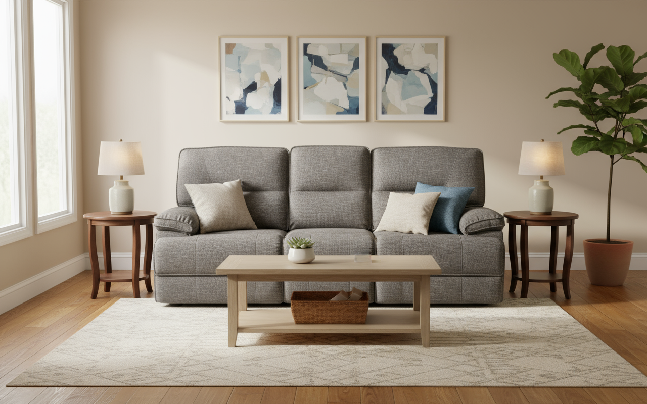 Maryland Manual Recliner Sofa