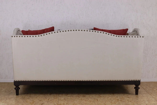 BroDeals Sofas Century 2 Seater Sofa - Beige Stripe
