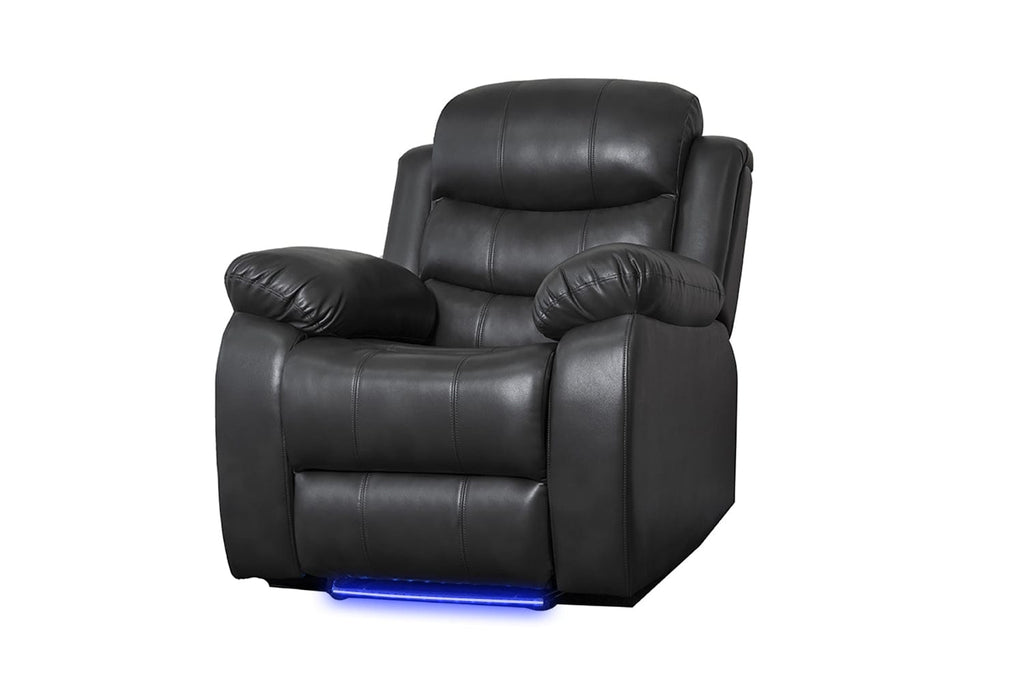 BroDeals Sofas Gavin Manual Recliner 3+2+1 Seater Sofa with Console