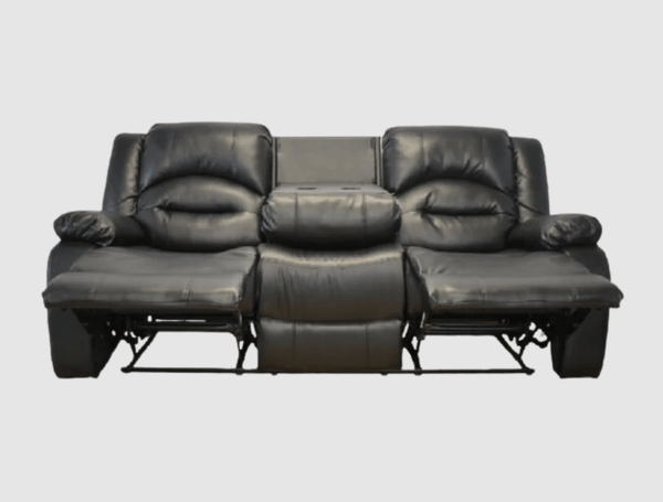 BroDeals Sofas Lara Three Seater Recliner with cup holder