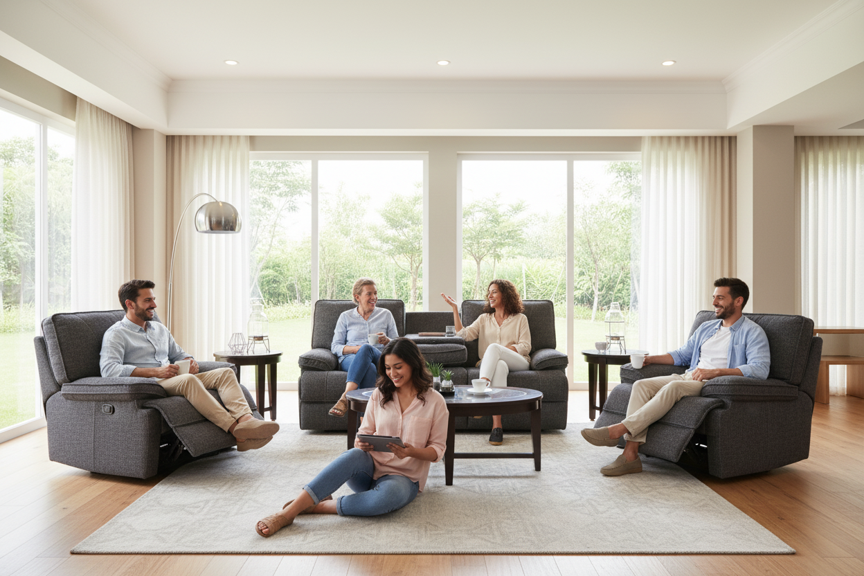 Maryland Electric Recliner Sofa