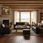 BroDeals Sofas Metro 3 + 1 + 1 Lounge Suite + Ottoman