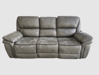 BroDeals Sofas Moy 3 Seater Recliner - Grey