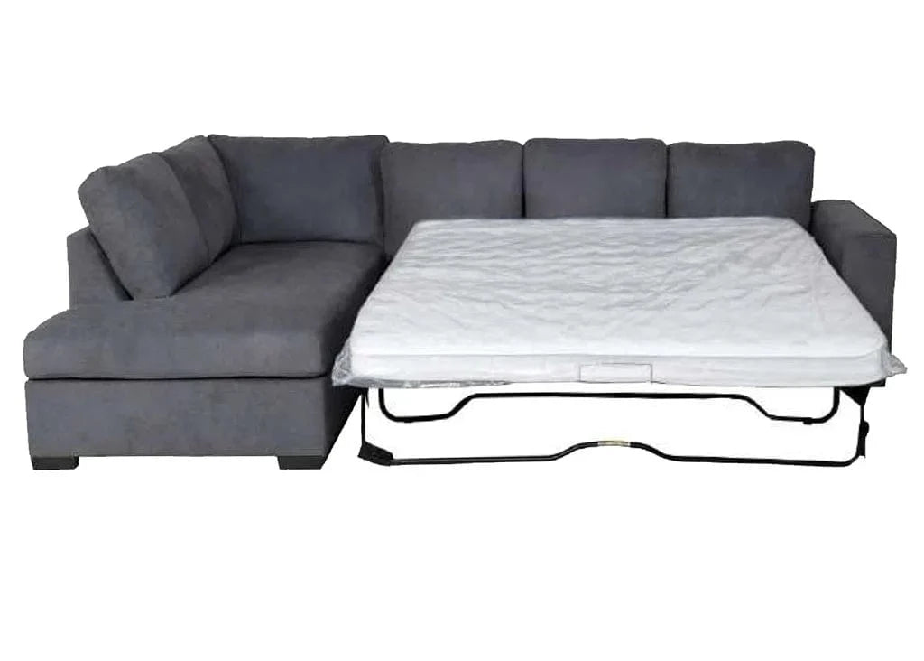 BroDeals Sofas Stacey Sofabed with Chaise - 4 Seater