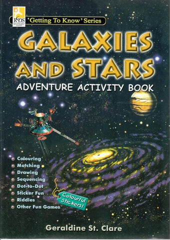 BroDeals Statinoery Galaxies And Star Adventure Activity Book - Set of 5