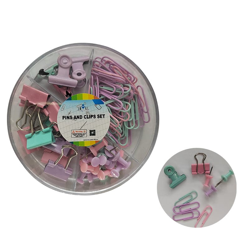 BroDeals Statinoery Pins And Clips Set 10 Cm