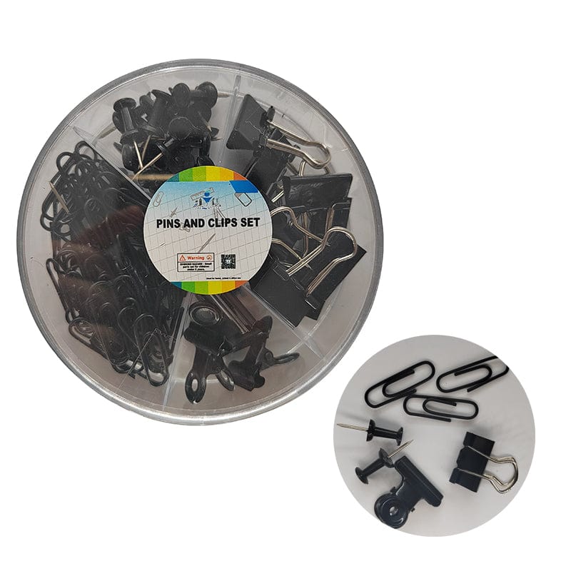 BroDeals Statinoery Pins And Clips Set 10 Cm