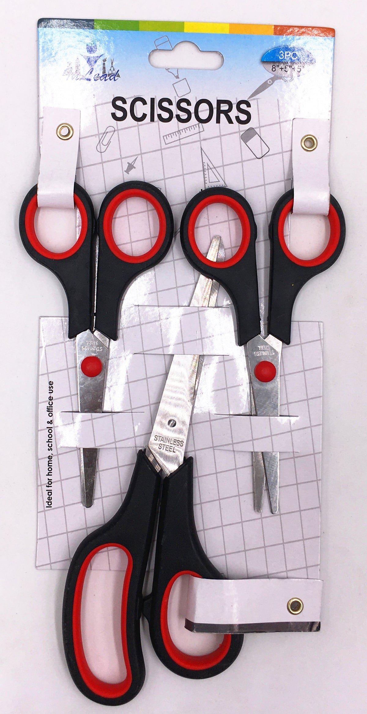 BroDeals Statinoery Scissors 3Pc
