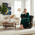 Peacock Tub Swivel Chair