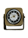 BroDeals Table Clock Table Clock With Snake Skin Design Base