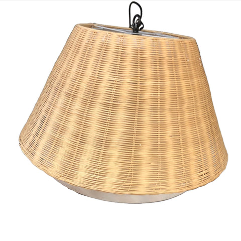 BroDeals Table Lamp Rattan Hanging Light S/3