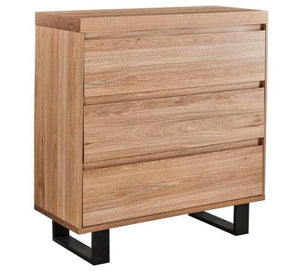 BroDeals Tallboy Bright 3 Drawer Tallboy