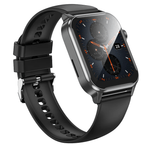 BroDeals Watches Black Smart Watch w/ Call Feature, 3-7 Days Battery Life