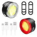 Rechargeable bike lights, front and rear, view 20