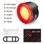 Rechargeable bike lights, front and rear, view 18