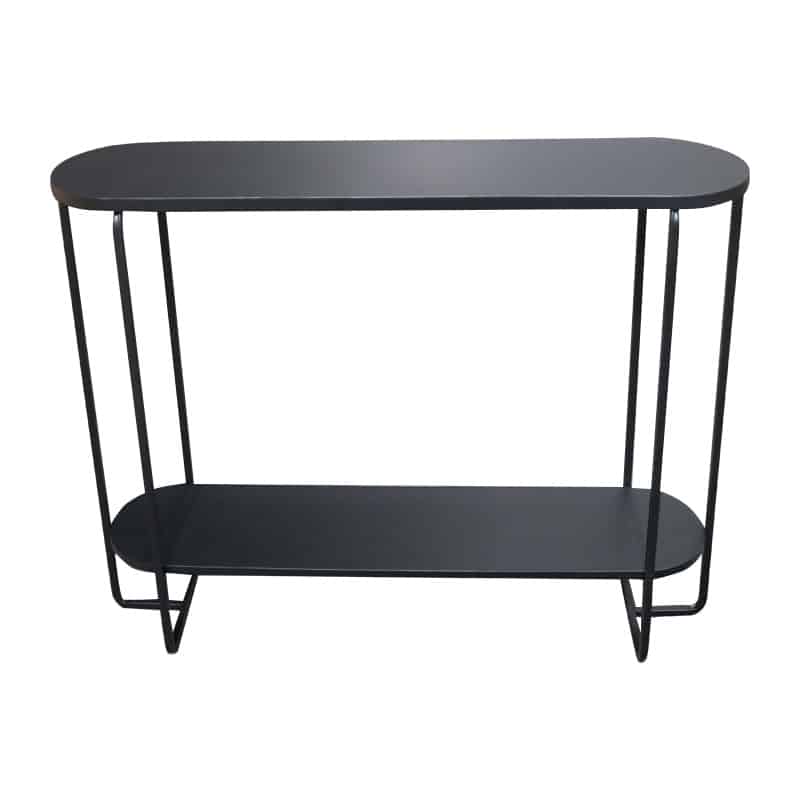 Colab Metal Hall Table - Black