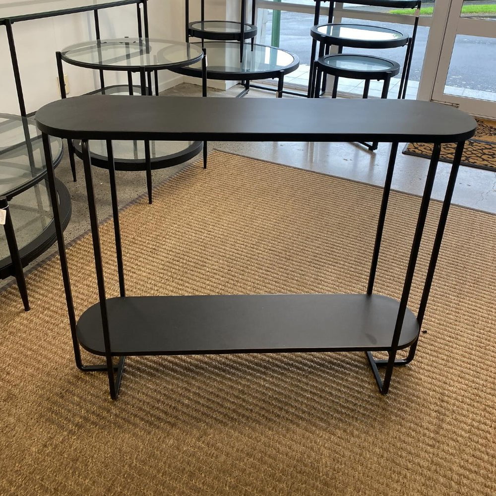 Colab Metal Hall Table - Black