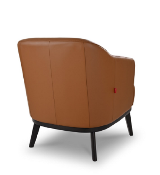 Boston Leather Armchair - Tan