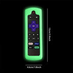 Glow-in-the-Dark Silicone Remote Control Cover with Lanyard