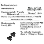 Black Referee Whistle