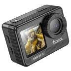 Hoco Bike Camera HD 1080P/30FPS Sports Camera w/ 30M Waterproof, Front & Back Dual Screen