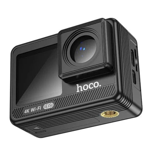 Hoco Bike Camera Sports Camera - Stabilization Anti Shake, 30M Waterproof, Front & Back Dual Screen