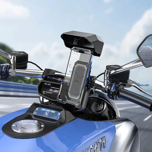 Hoco Bike Phone Holder Bicycle / Motorbike Phone Holder with Sun Shade