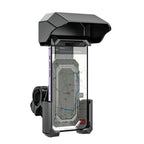 Hoco Bike Phone Holder Bicycle / Motorbike Phone Holder with Sun Shade