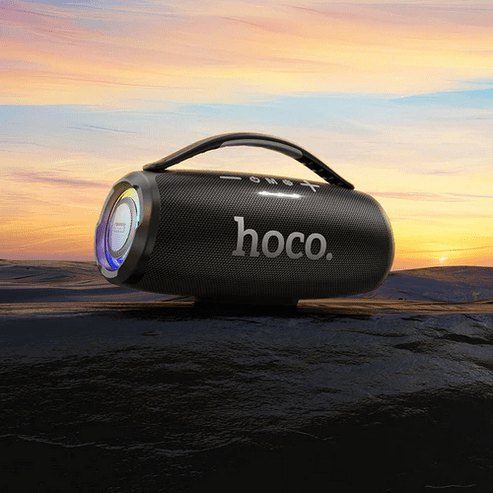 Hoco Bluetooth Speaker 30W High Power Bluetooth Speaker w/ IPX4 Waterproof, FM, USB, MicroSD, Aux Multi Inputs