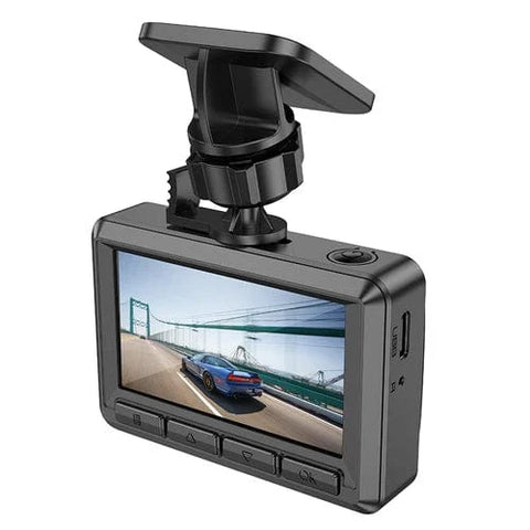 Hoco Car Accessories Dash Cam for Car w/ 2.45 inch IPS HD Display, 1080P/30FPS Camera