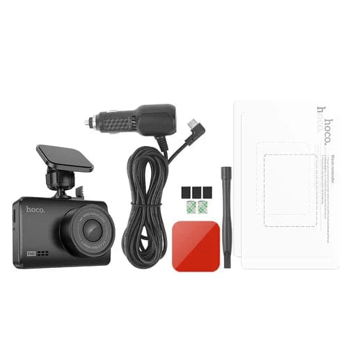 Hoco Car Accessories Dash Cam for Car w/ 2.45 inch IPS HD Display, 1080P/30FPS Camera