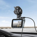 Hoco Car Accessories Front and Rear Dash Cam for Car w/ 3 inch IPS HD Display,1080P/30FPS Camera