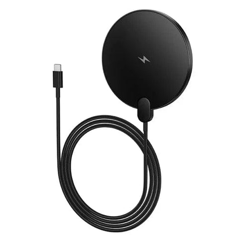 Hoco Car Charger 15W Ultra Thin 2 in 1 Wireless Charger w/ LED Charge Status Display
